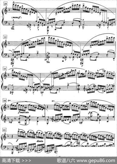 钢琴教程第八级练习曲（Op.10No.8）|肖邦