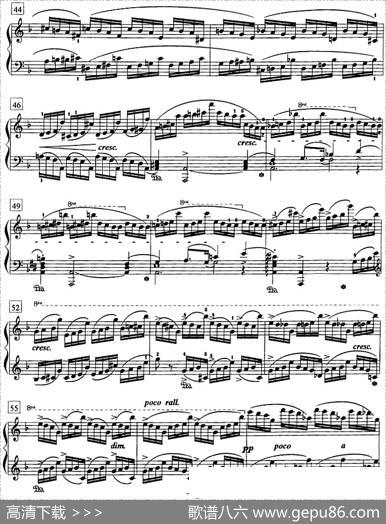 钢琴教程第八级练习曲（Op.10No.8）|肖邦