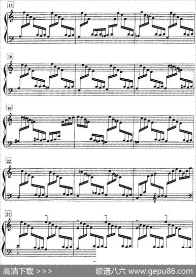 钢琴教程第八级复调曲（前奏曲与赋格Op.87No.2）|肖斯塔科维奇