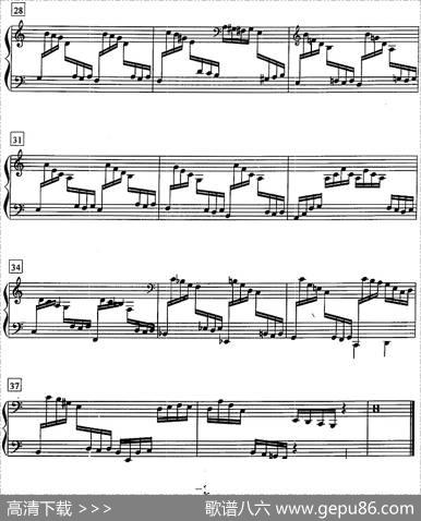 钢琴教程第八级复调曲（前奏曲与赋格Op.87No.2）|肖斯塔科维奇