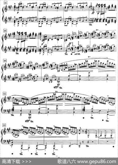 钢琴教程第八级中外乐曲（小丑Op.3No.4）|拉赫玛尼诺夫