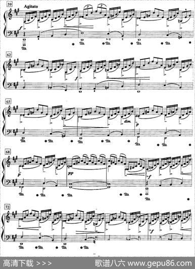 钢琴教程第八级中外乐曲（小丑Op.3No.4）|拉赫玛尼诺夫