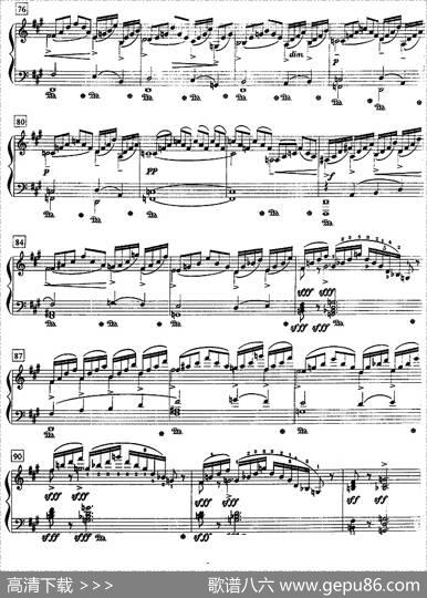 钢琴教程第八级中外乐曲（小丑Op.3No.4）|拉赫玛尼诺夫