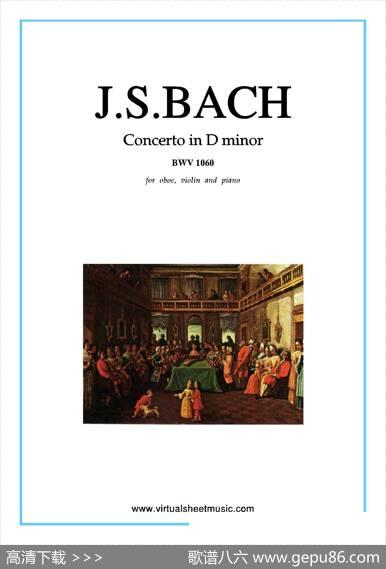 ConcertoinDminor（小提琴分谱）|J.S.Bach