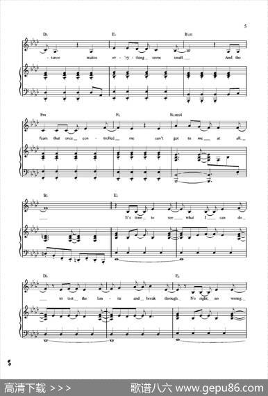 LetItGo（小提琴+钢琴伴奏）|Lyrics