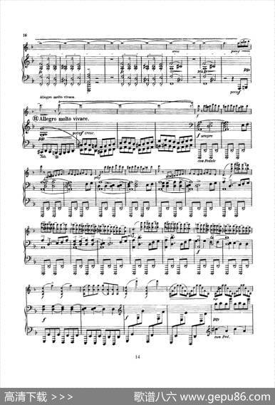 ConcertoinDMinorOp.47（小提琴+钢琴伴奏）|Sibelius（西贝柳斯）