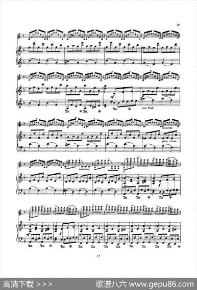 ConcertoinDMinorOp.47（小提琴+钢琴伴奏）|Sibelius（西贝柳斯）