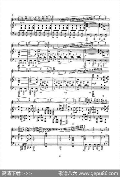 ConcertoinDMinorOp.47（小提琴+钢琴伴奏）|Sibelius（西贝柳斯）