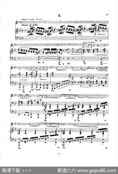 ConcertoinDMinorOp.47（小提琴+钢琴伴奏）|Sibelius（西贝柳斯）