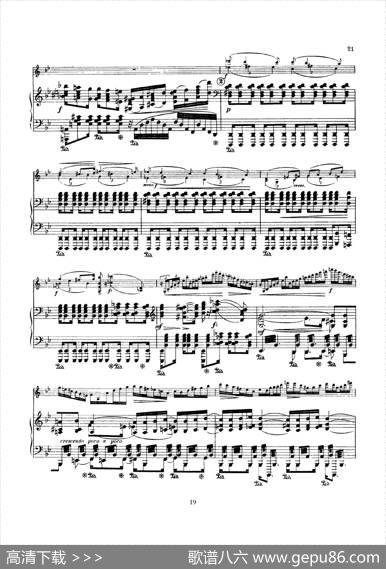 ConcertoinDMinorOp.47（小提琴+钢琴伴奏）|Sibelius（西贝柳斯）
