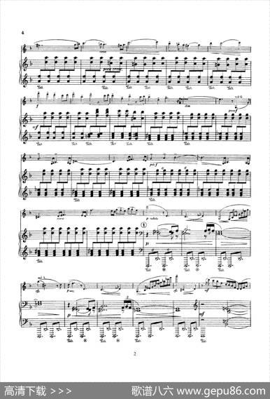 ConcertoinDMinorOp.47（小提琴+钢琴伴奏）|Sibelius（西贝柳斯）