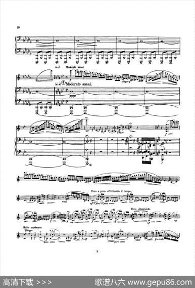 ConcertoinDMinorOp.47（小提琴+钢琴伴奏）|Sibelius（西贝柳斯）