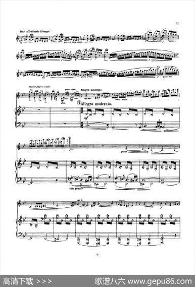 ConcertoinDMinorOp.47（小提琴+钢琴伴奏）|Sibelius（西贝柳斯）