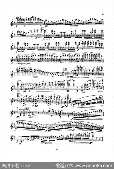 ConcertoinDMinorOp.47（小提琴分谱）|Sibelius（西贝柳斯）