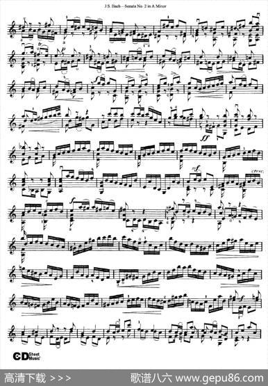 6ViolinSonatasandPartitas3.SonataNo.2AMinor|J·S·Bach（巴赫）