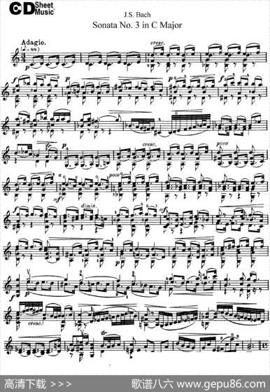 6ViolinSonatasandPartitas5.SonataNo.3inCMajor|J·S·Bach（巴赫）