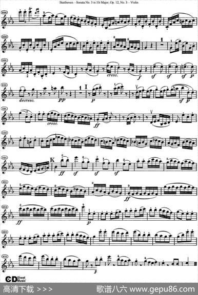 ViolinSonataNo.3inEbMajorOp.12No.3