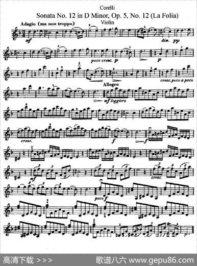 SonataNo.12inDMinor