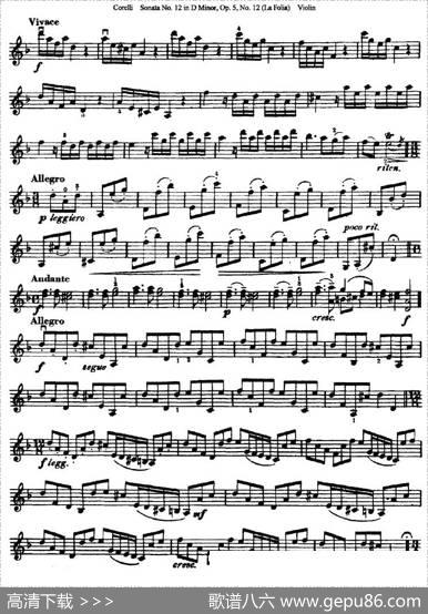 SonataNo.12inDMinor