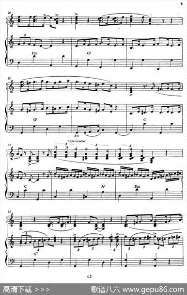 巴黎的林荫大道|库兹涅佐夫、乌沙科夫编曲