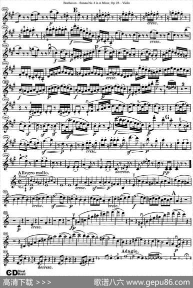 ViolinSonataNo.4inAMinorOp.23