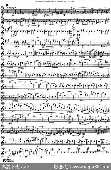 ViolinSonataNo.4inAMinorOp.23