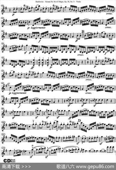 ViolinSonataNo.8inGMajorOp.30No.3