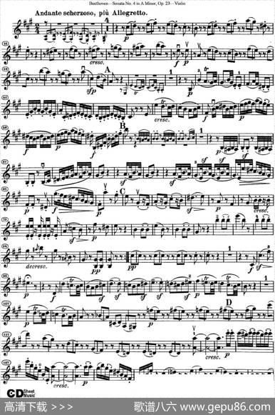 ViolinSonataNo.4inAMinorOp.23