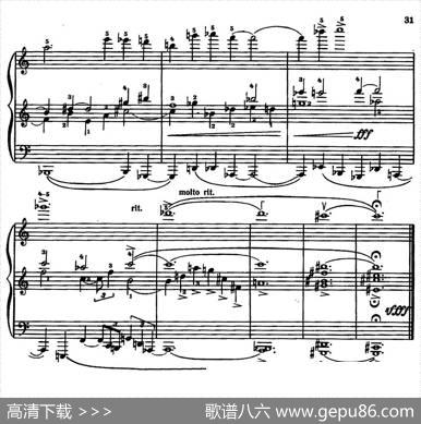 SonateNo.3（奏鸣曲三号）（第三乐章）|佐罗塔耶夫Zolotaryov