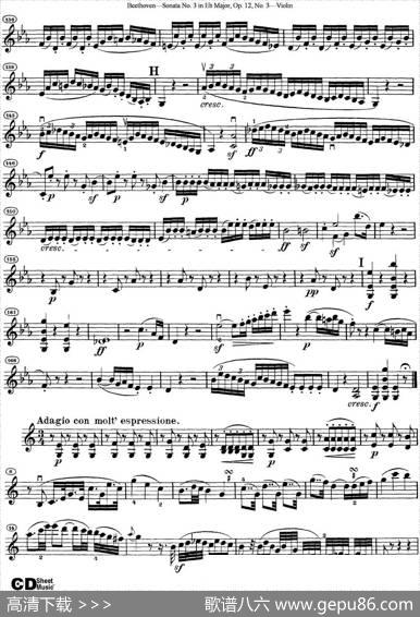 ViolinSonataNo.3inEbMajorOp.12No.3
