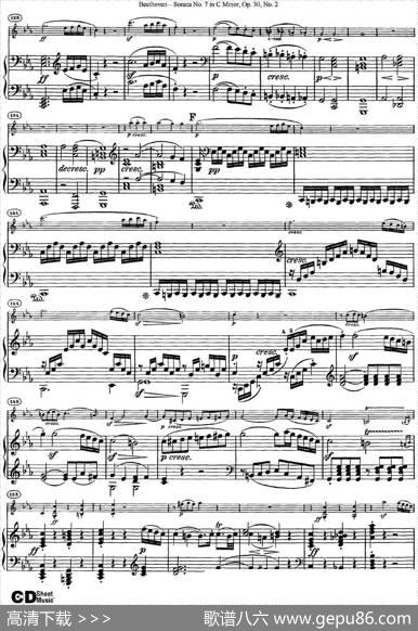 ViolinSonataNo.7inCMinorOp.30No.2（小提琴+钢琴伴奏）