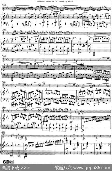 ViolinSonataNo.7inCMinorOp.30No.2（小提琴+钢琴伴奏）