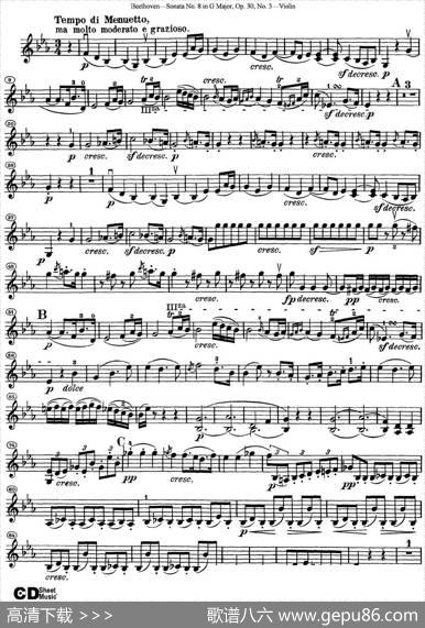 ViolinSonataNo.8inGMajorOp.30No.3