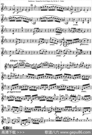 ViolinSonataNo.8inGMajorOp.30No.3