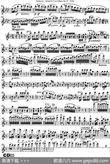 ViolinSonataNo.9inAMajorOp.47