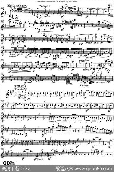 ViolinSonataNo.9inAMajorOp.47