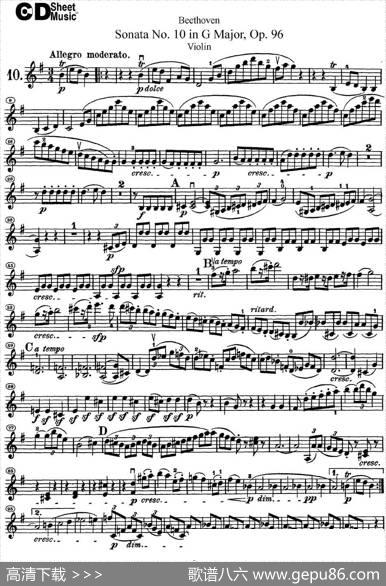 ViolinSonataNo.10inGMajorOp.96