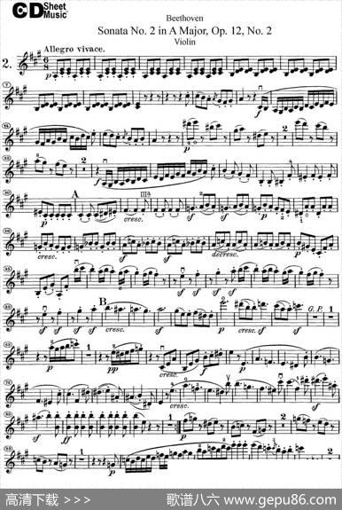 ViolinSonataNo.2inAMajorOp.12No.2