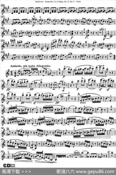 ViolinSonataNo.2inAMajorOp.12No.2