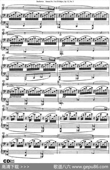 ViolinSonataNo.3inEbMajorOp.12No.3（小提琴+钢琴伴奏）