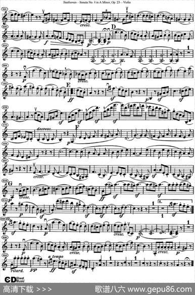 ViolinSonataNo.4inAMinorOp.23