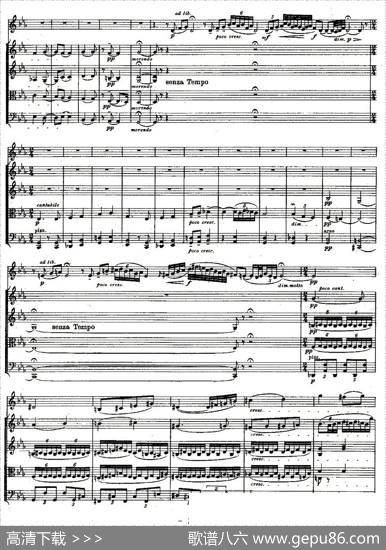 QUINTET.No2.（双簧管+弦乐五重奏第二乐章、总谱）