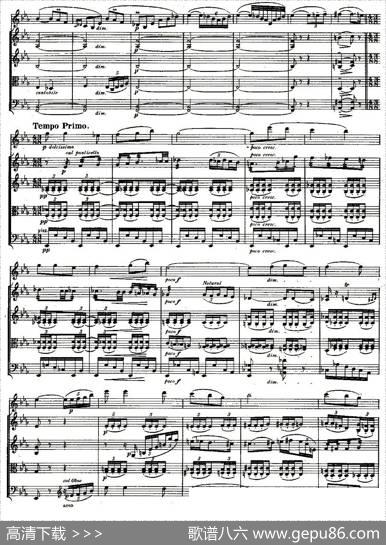 QUINTET.No2.（双簧管+弦乐五重奏第二乐章、总谱）