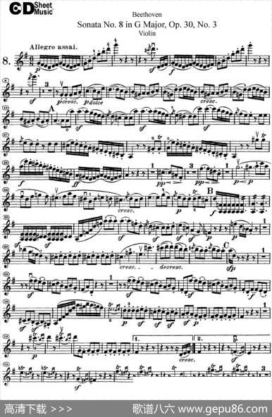 ViolinSonataNo.8inGMajorOp.30No.3