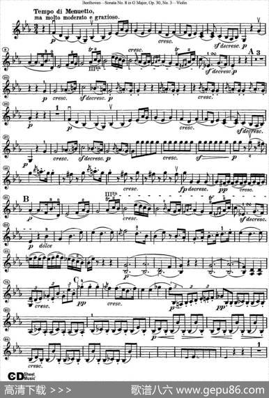 ViolinSonataNo.8inGMajorOp.30No.3
