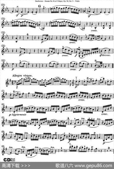 ViolinSonataNo.8inGMajorOp.30No.3