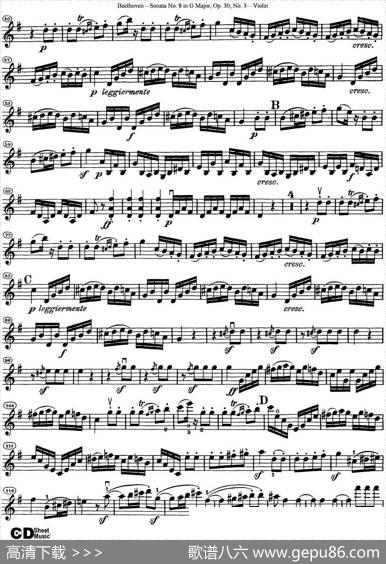 ViolinSonataNo.8inGMajorOp.30No.3