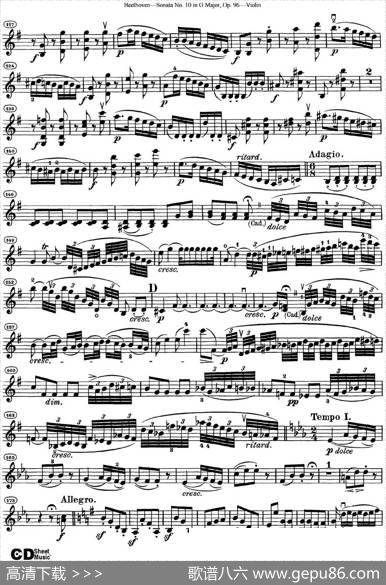 ViolinSonataNo.10inGMajorOp.96