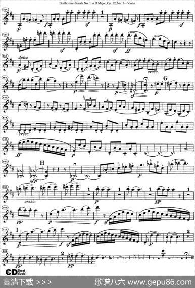 ViolinSonataNo.1inDMajorOp.12No.1