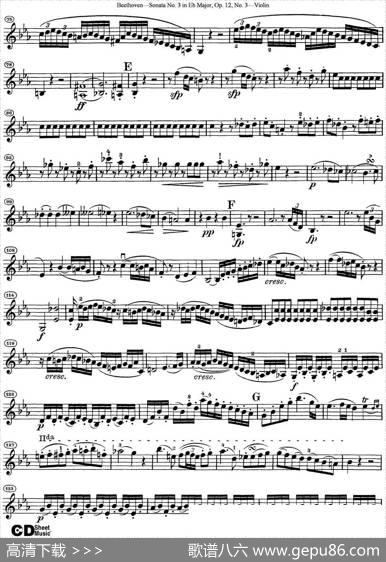 ViolinSonataNo.3inEbMajorOp.12No.3